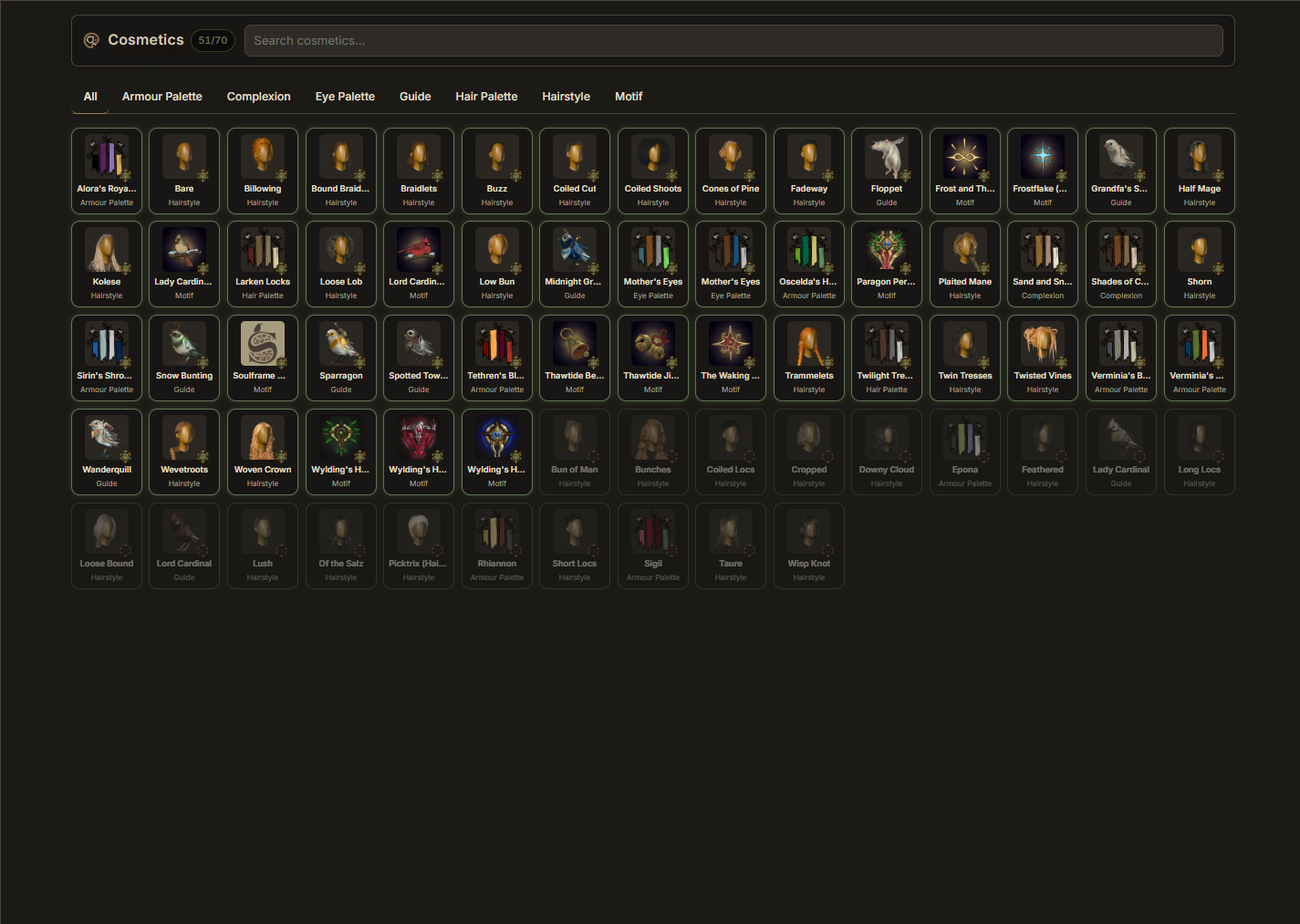 Cosmetics